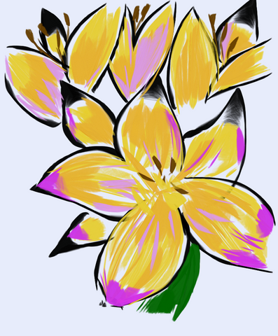 Trio of Lillies