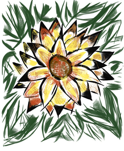 Yellow Blooming Flower
