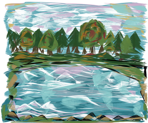 Wooded Lake