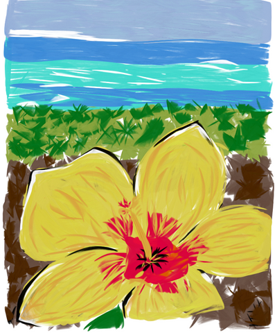 Bright Yellow Flower