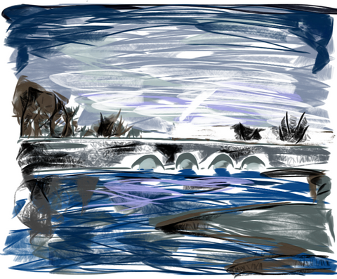 Lake in Winter
