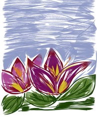 Two Blooming