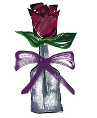 Rose in Vase